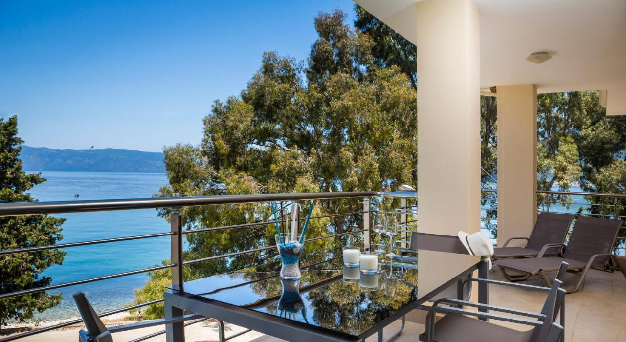 Eucalyptus Suite Sea View Karavomylos Buitenkant foto